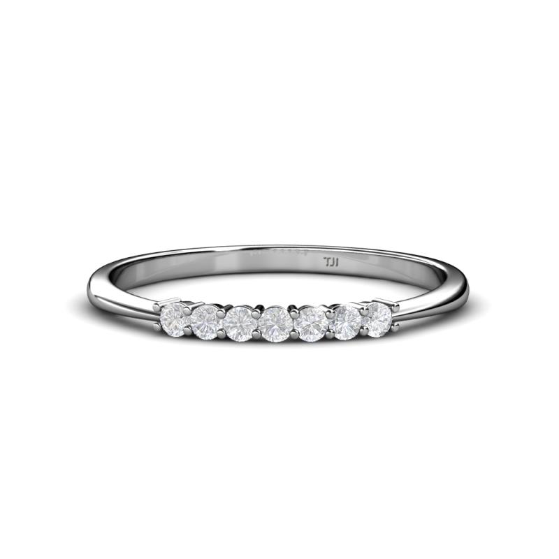 Reina 2.00 mm White Sapphire Wedding Band 