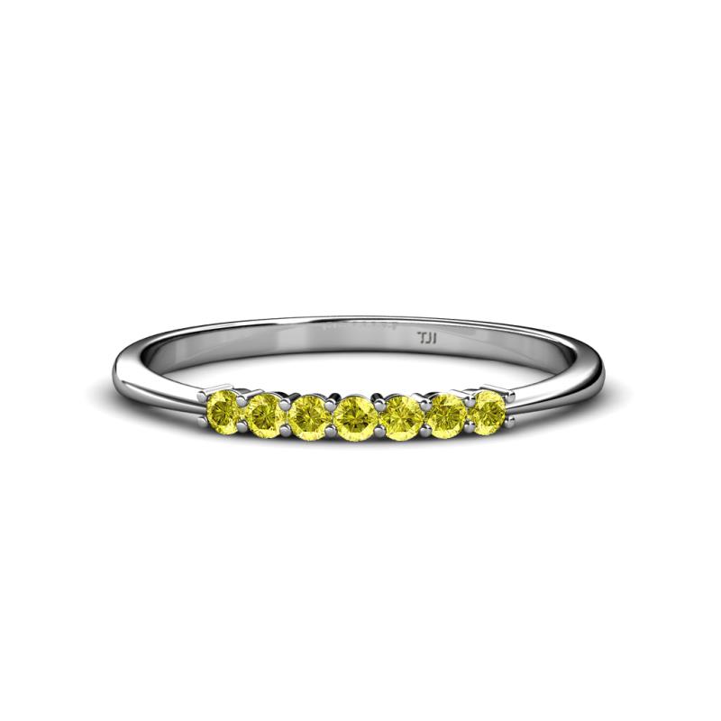 Reina 2.00 mm Yellow Diamond Wedding Band 