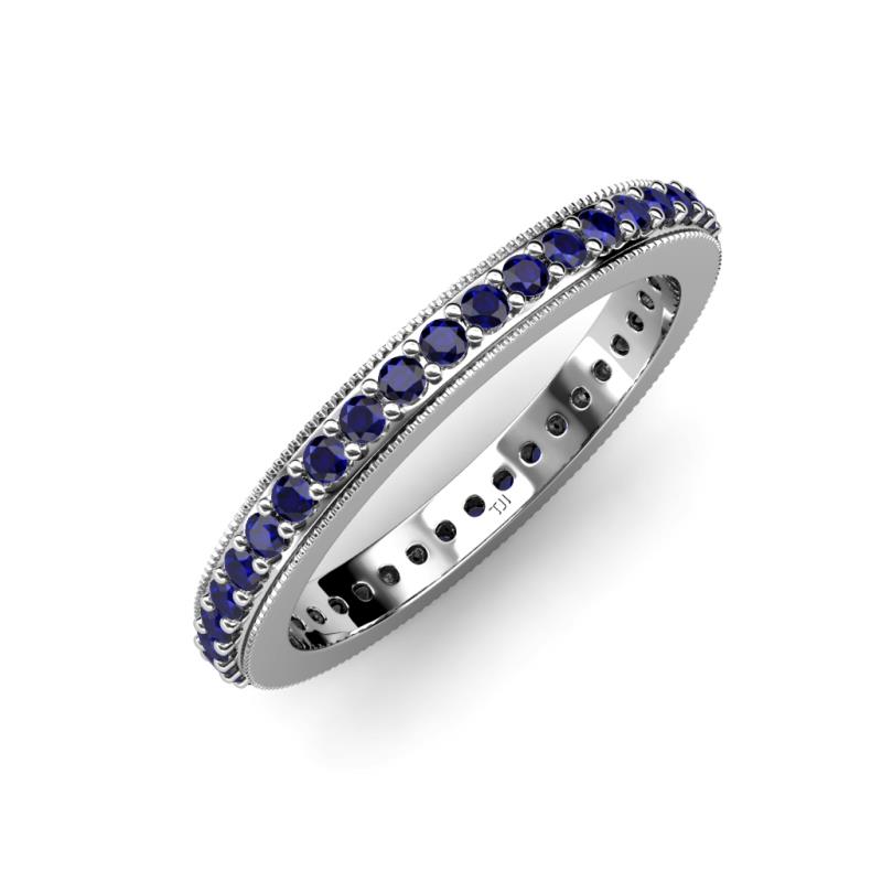 Caitlin Blue Sapphire Eternity Band 