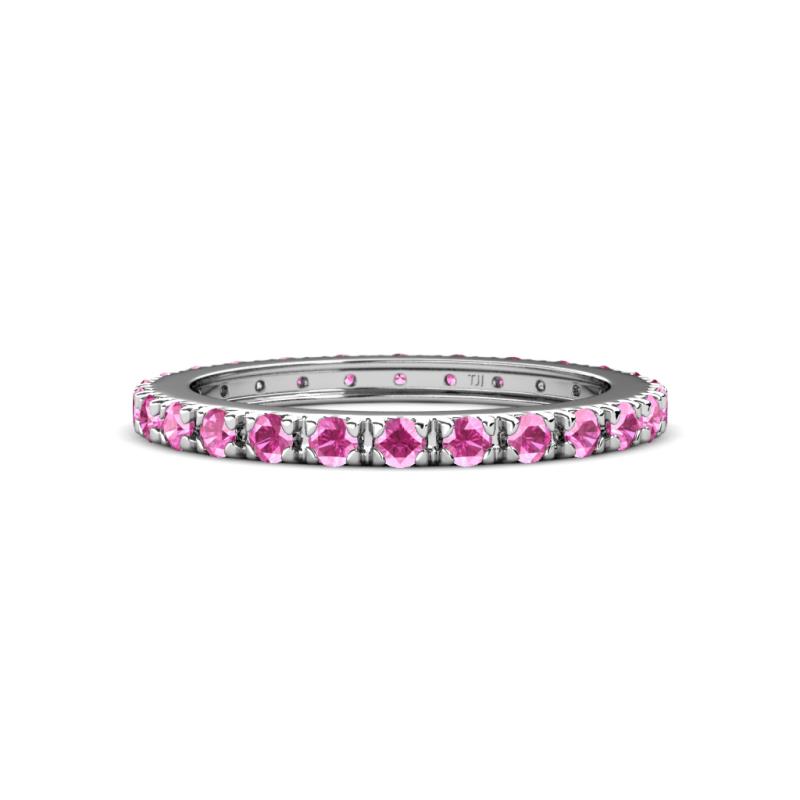 Gracie 1.04 ctw Pink Sapphire (2.30 mm) Women Eternity Band 
