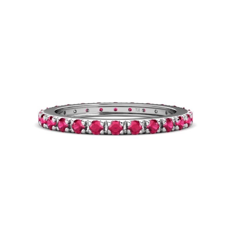 Gracie 1.10 ctw Ruby (2.30 mm) Women Eternity Band 