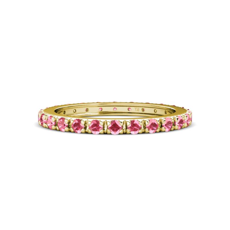 Gracie 1.10 ctw Pink Tourmaline (2.30 mm) Women Eternity Band 