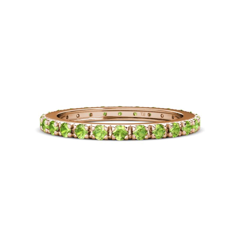 Gracie 1.10 ctw Peridot (2.30 mm) Women Eternity Band 