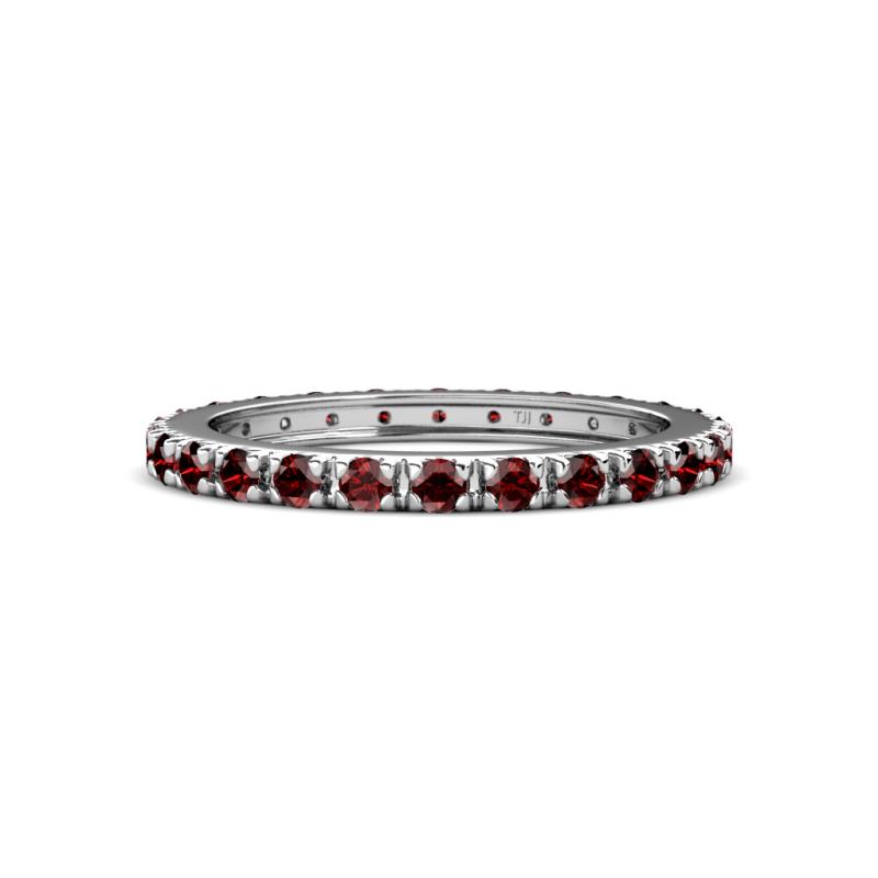 Gracie 1.16 ctw Red Garnet (2.30 mm) Women Eternity Band 