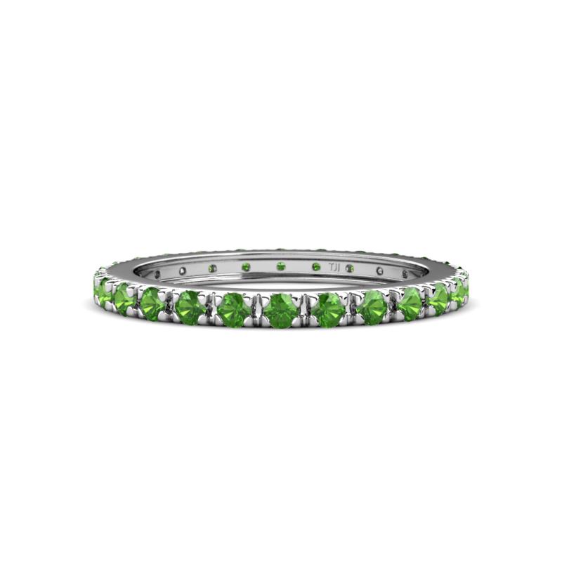 Gracie 1.16 ctw Green Garnet (2.30 mm) Women Eternity Band 