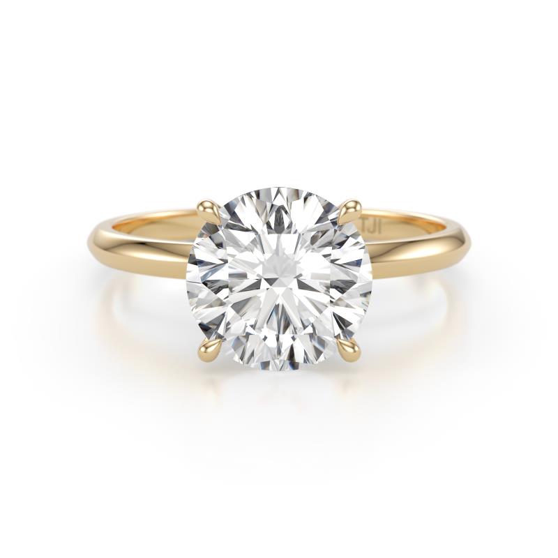 Elodie 2.00 ct IGI Certified Round Lab Grown Diamond Solitaire Engagement Ring 