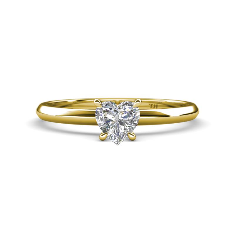 Elodie 1.00 ct IGI Certified Heart Shape Lab Grown Diamond Solitaire Engagement Ring 