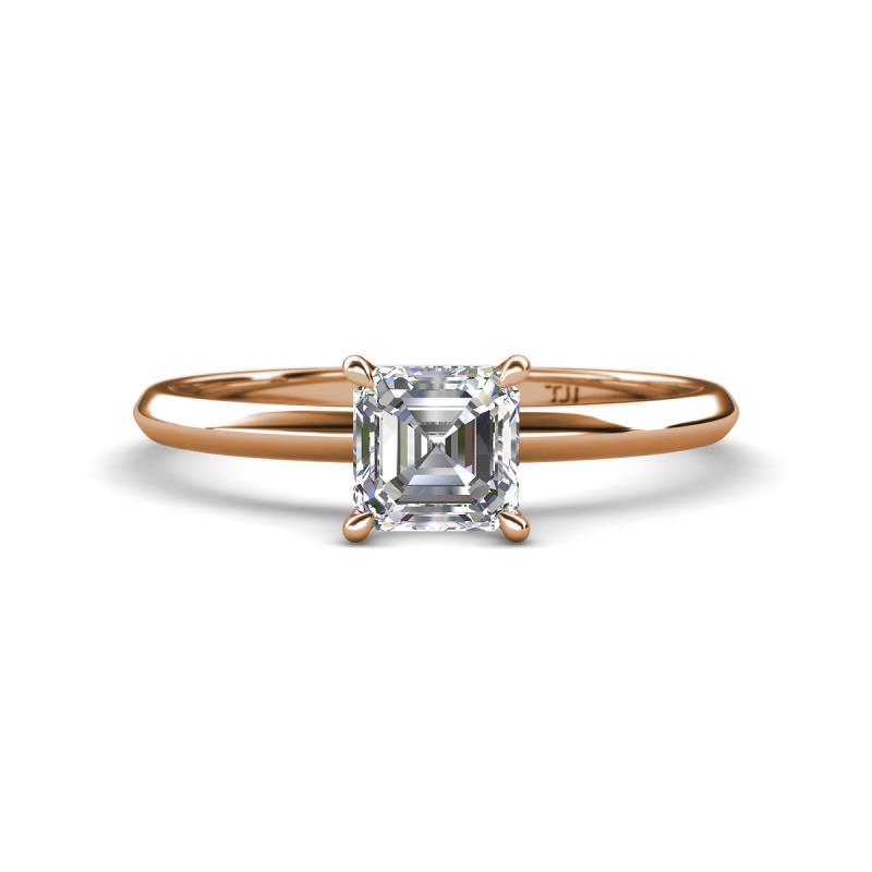 Elodie 1.50 ct IGI Certified Asscher Shape Lab Grown Diamond Solitaire Engagement Ring 