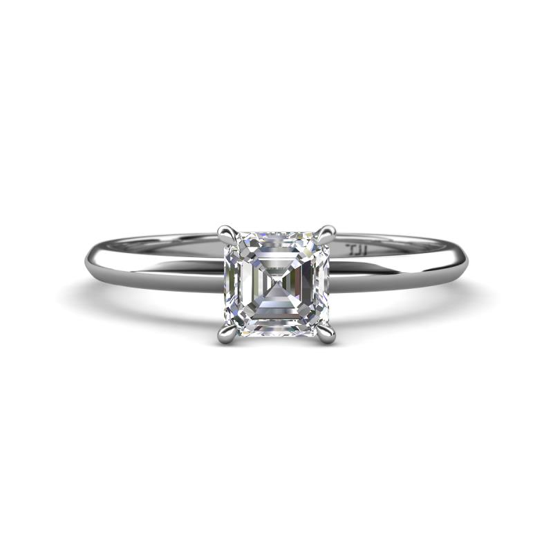 Elodie 1.50 ct IGI Certified Asscher Shape Lab Grown Diamond Solitaire Engagement Ring 