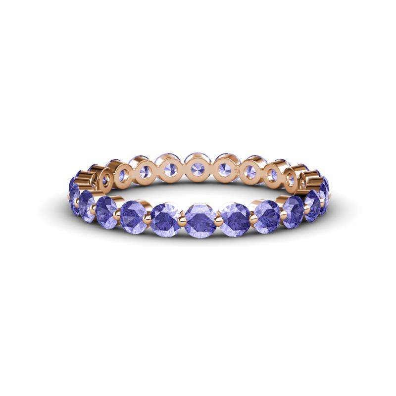 Valerie 3.00 mm Tanzanite Eternity Band 