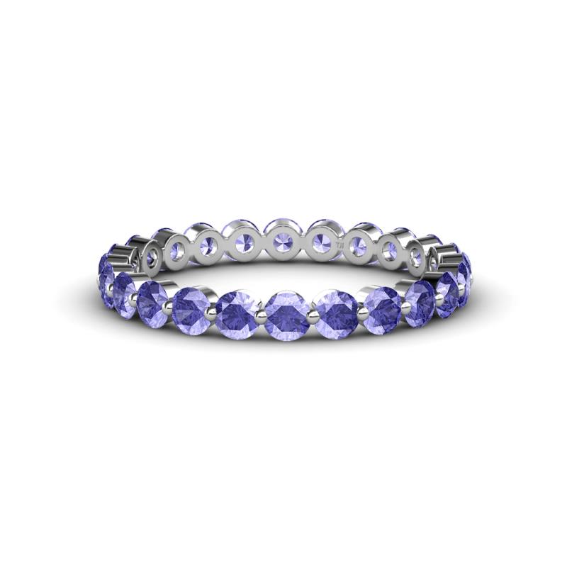 Valerie 3.00 mm Tanzanite Eternity Band 