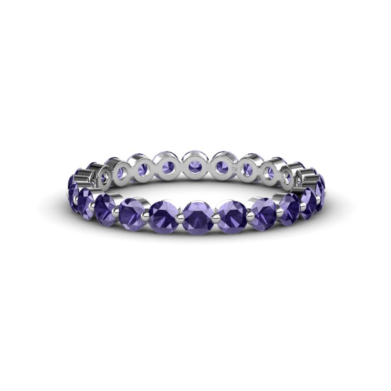 Valerie 3.00 mm Iolite Eternity Band 