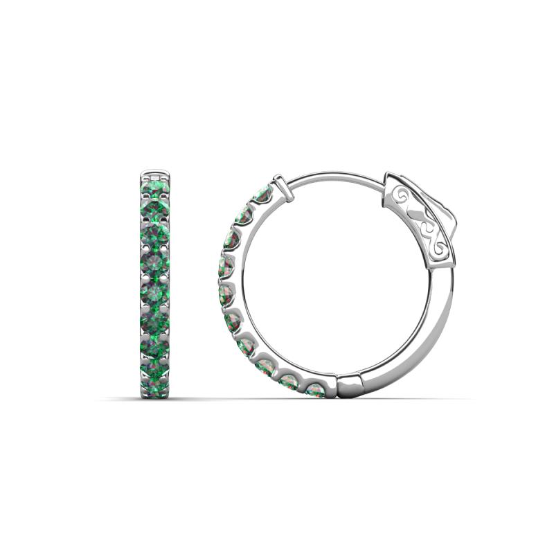 Akira 0.80 ctw Created Alexandrite (2.00 mm) Hoop Earrings 