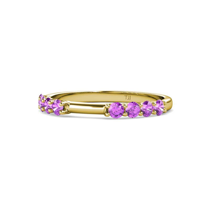 Alicia 0.40 ctw Amethyst Wedding Band 