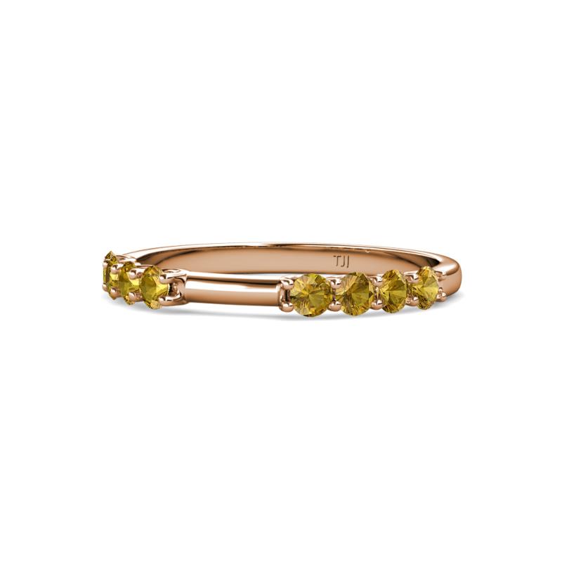 Alicia 0.40 ctw Citrine Wedding Band 