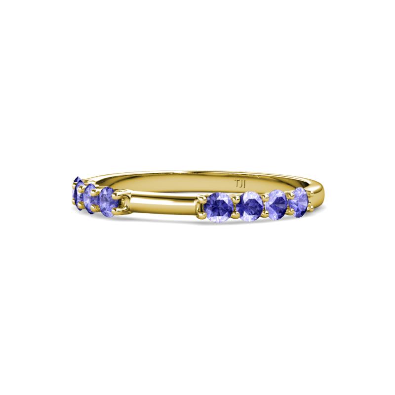 Alicia 0.48 ctw Tanzanite Wedding Band 