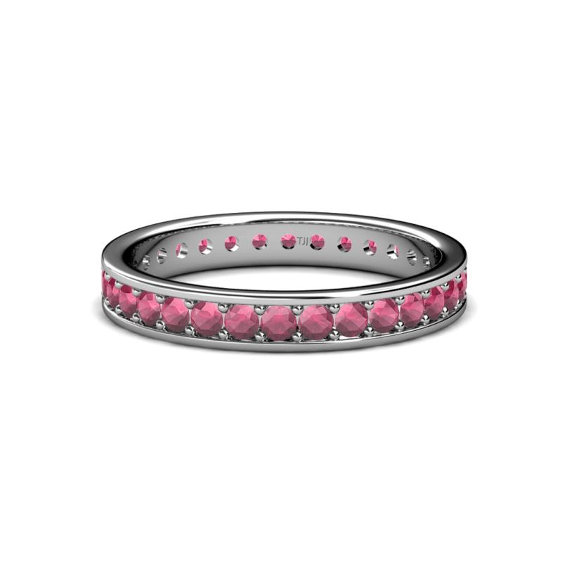 Livia 2.00 mm Rhodolite Garnet Eternity Band 