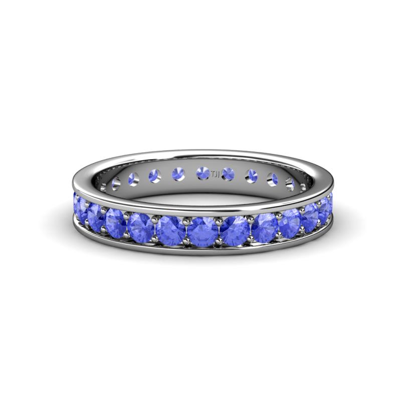 Livia 2.70 mm Tanzanite Eternity Band 