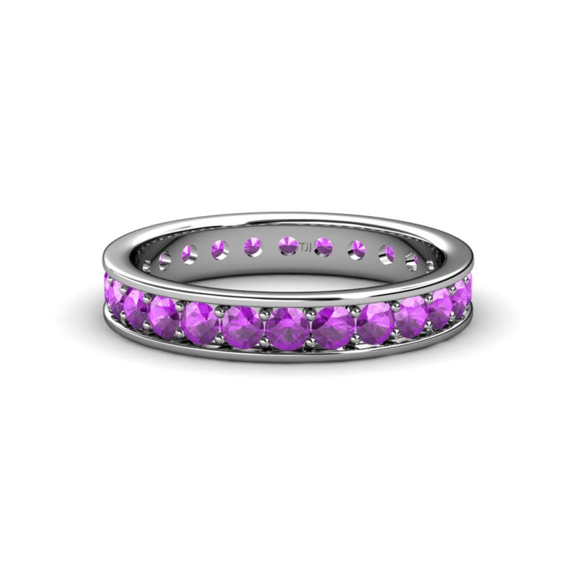 Livia 2.70 mm Amethyst Eternity Band 