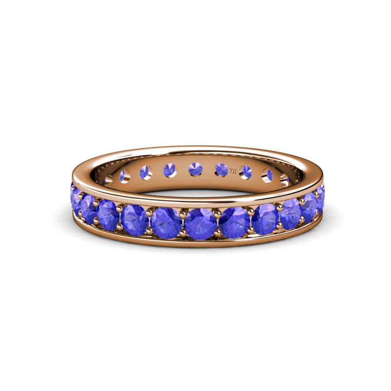 Livia 3.00 mm Tanzanite Eternity Band 