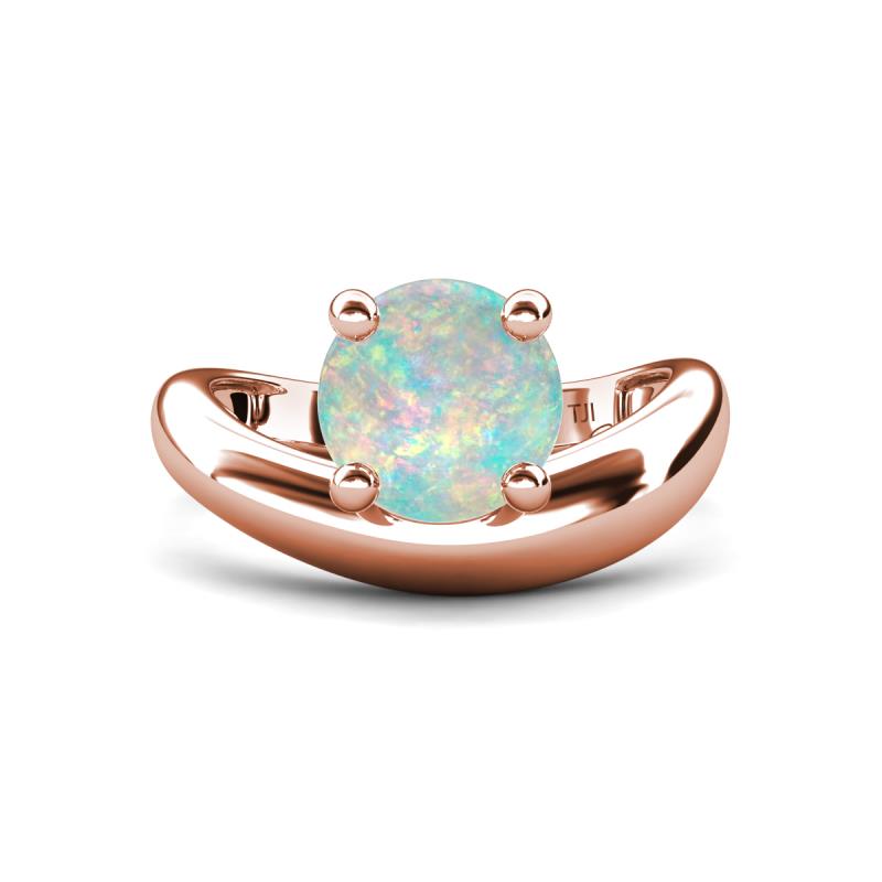 Anahi 1.40 ct Opal Women Curve Solitaire Ring 