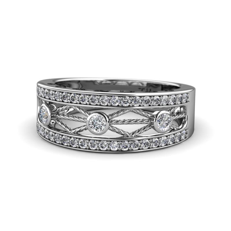 Aurelia 0.52 ctw Lab Grown Diamond Wedding Band 