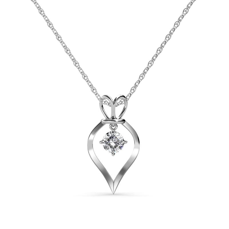 Sallie Diamond Heart Pendant 