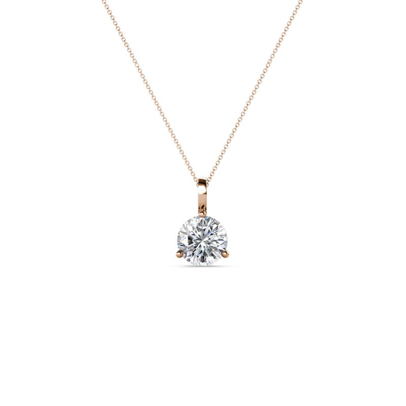 Sheryl 4.00 mm Diamond Solitaire Pendant 