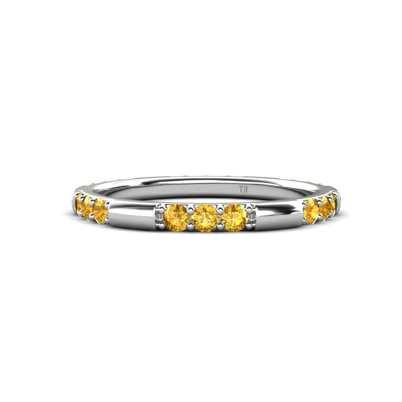 Ilana 0.72 ctw Citrine Women Stackable Eternity Band 