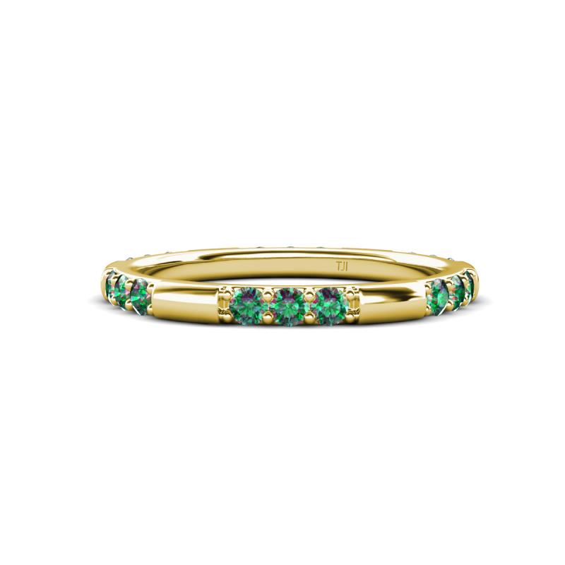 Ilana 0.72 ctw Created Alexandrite Women Stackable Eternity Band 