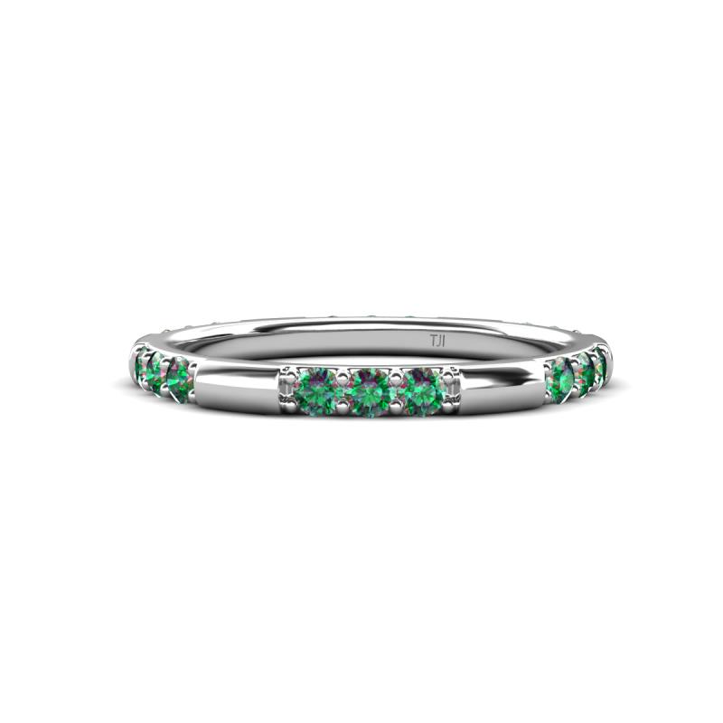Ilana 0.72 ctw Created Alexandrite Women Stackable Eternity Band 