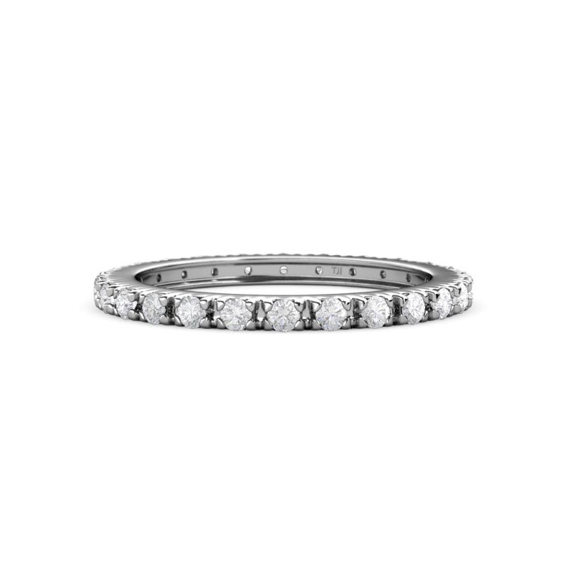 Gracie 2.00 mm White Sapphire Eternity Band 