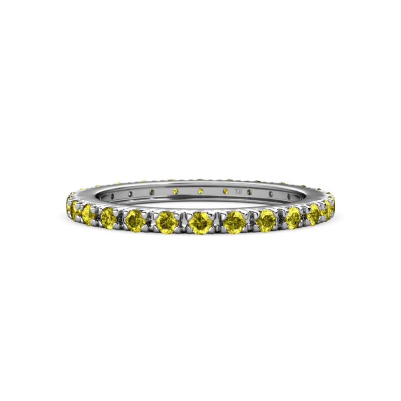 Gracie 2.00 mm Yellow Diamond Eternity Band 
