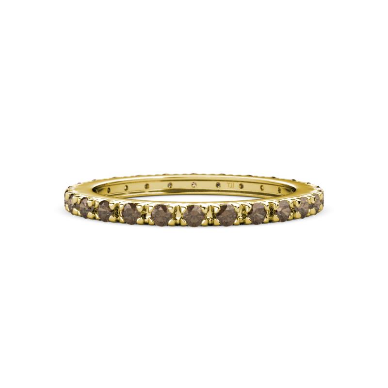 Gracie 2.00 mm Smoky Quartz Eternity Band 