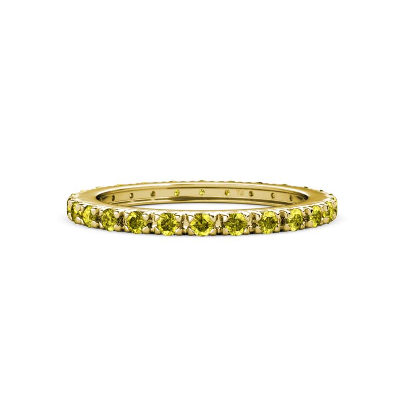 Gracie 2.00 mm Yellow Diamond Eternity Band 