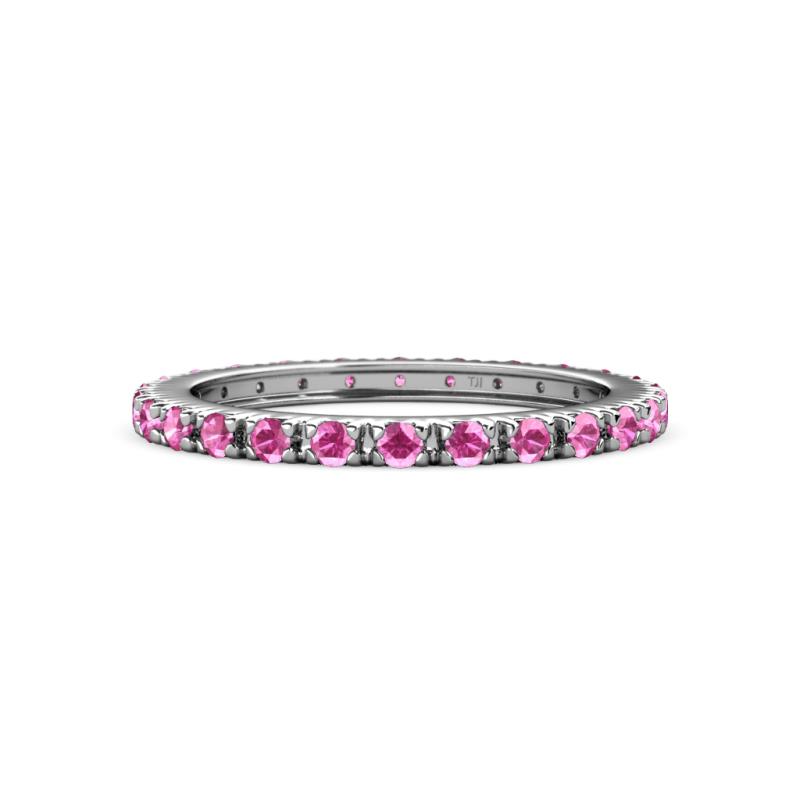 Gracie 2.00 mm Pink Sapphire Eternity Band 