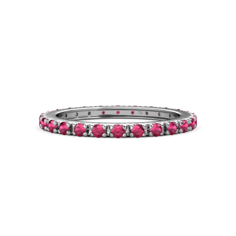 Gracie 2.00 mm Ruby Eternity Band 