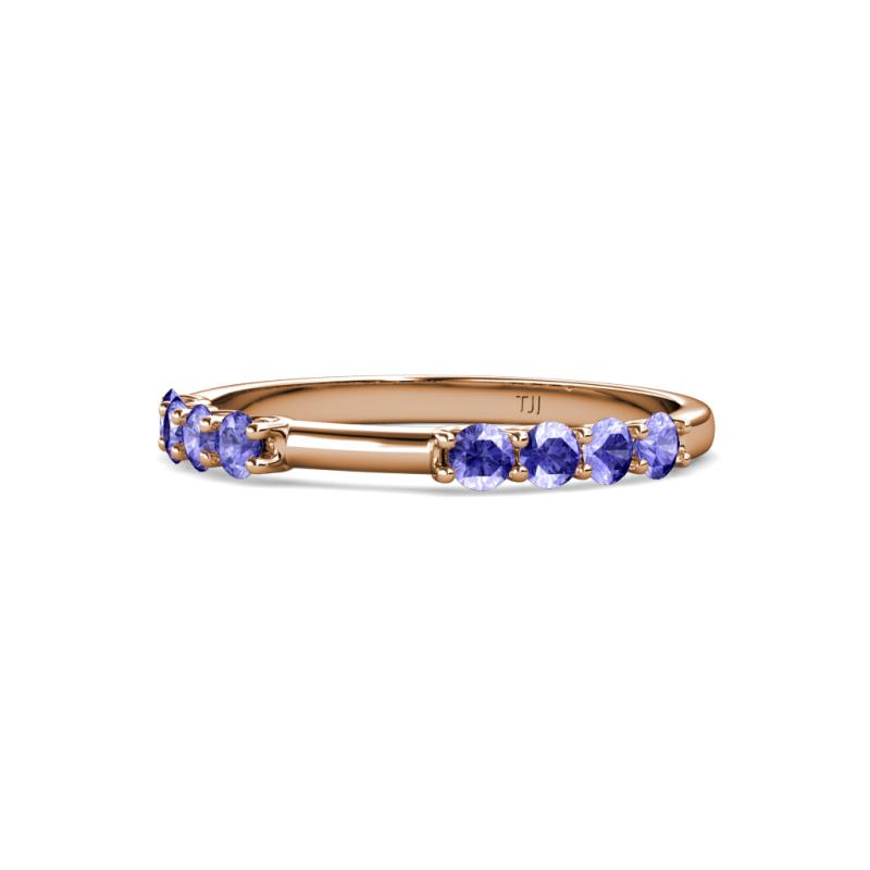 Alicia 0.48 ctw Tanzanite Wedding Band 