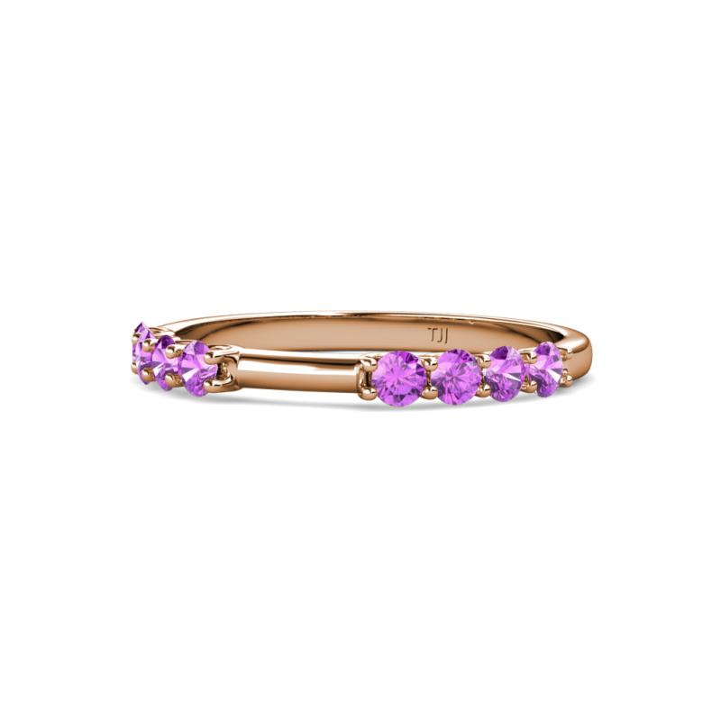 Alicia 0.40 ctw Amethyst Wedding Band 