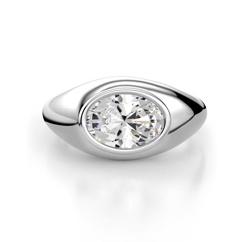 Dianne 2.00 ct GIA Certified Oval Shape Natural Diamond Women Solitaire Engagement Ring 