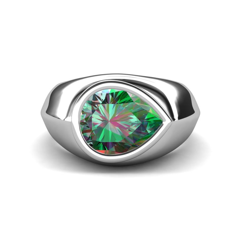 Dianne 2.59 ct Pear Shape Created Alexandrite Women Solitaire Engagement Ring 