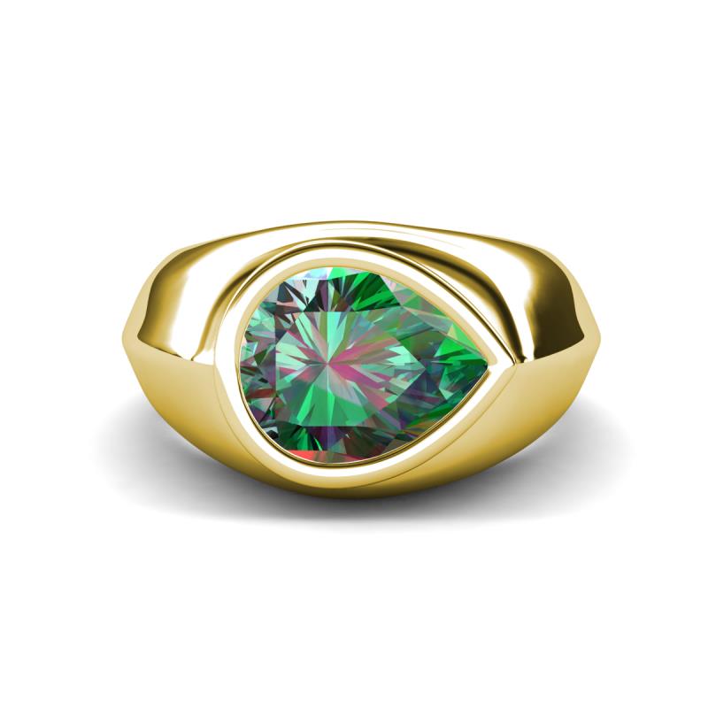 Dianne 2.59 ct Pear Shape Created Alexandrite Women Solitaire Engagement Ring 