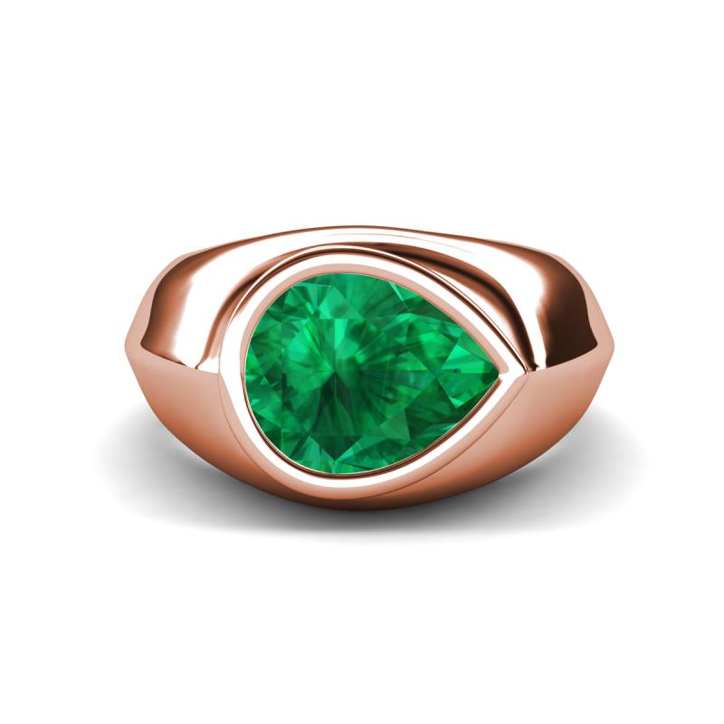 Dianne 2.00 ct Pear Shape Emerald Women Solitaire Engagement Ring 