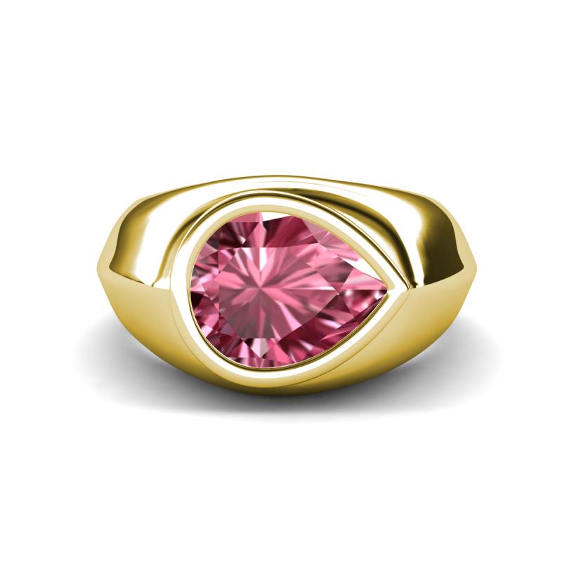Dianne 1.90 ct Pear Shape Pink Tourmaline Women Solitaire Engagement Ring 