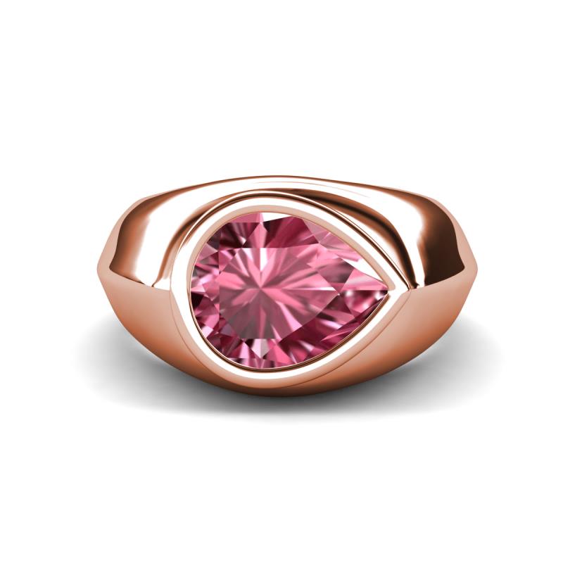 Dianne 1.90 ct Pear Shape Pink Tourmaline Women Solitaire Engagement Ring 