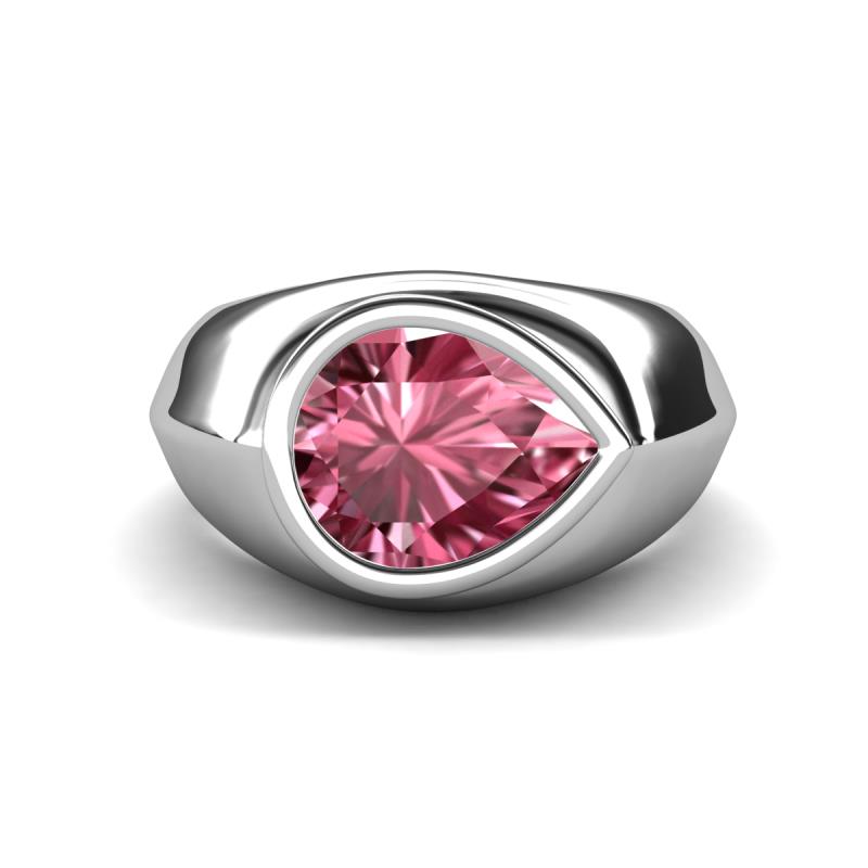 Dianne 1.90 ct Pear Shape Pink Tourmaline Women Solitaire Engagement Ring 
