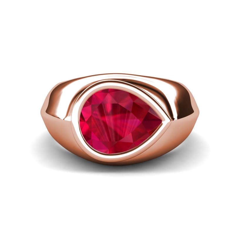 Dianne 2.50 ct Pear Shape Ruby Women Solitaire Engagement Ring 