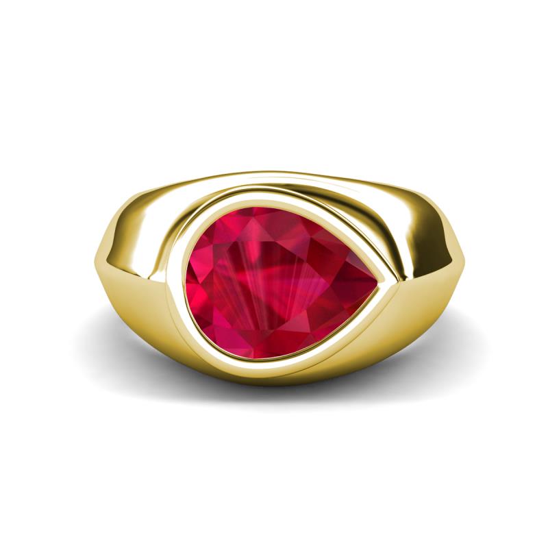 Dianne 2.50 ct Pear Shape Ruby Women Solitaire Engagement Ring 