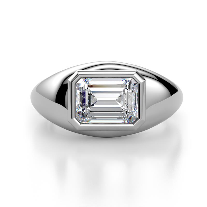 Dianne 2.50 ct GIA Certified Emerald Shape Natural Diamond Women Solitaire Engagement Ring 