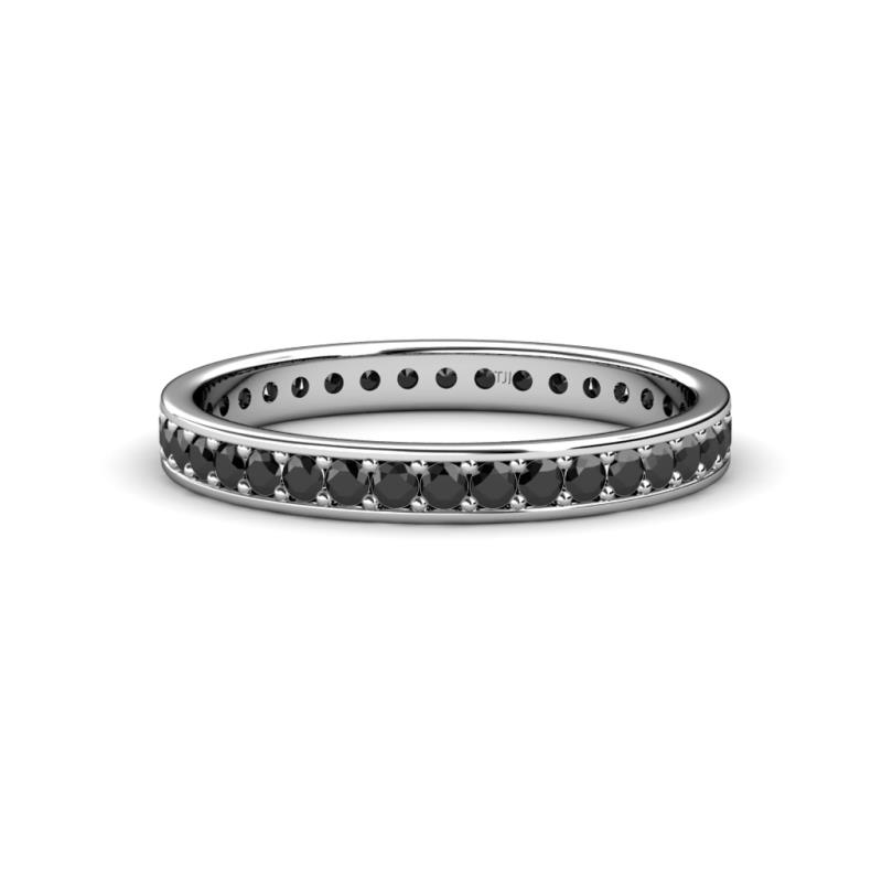Livia 1.70 mm Black Diamond Eternity Band 